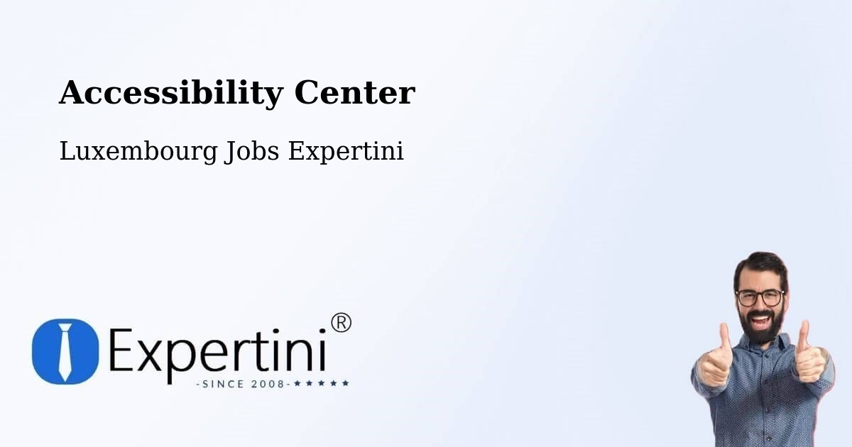 Accessibility Statement – Weiswampach - Luxembourg Jobs Expertini