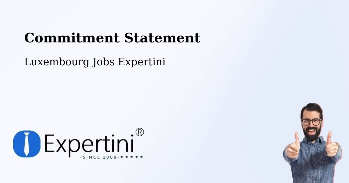 Corporate Commitment – Weiswampach - Luxembourg Jobs Expertini
