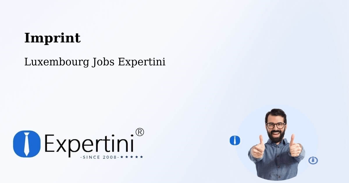 Imprint – Weiswampach - Luxembourg Jobs Expertini